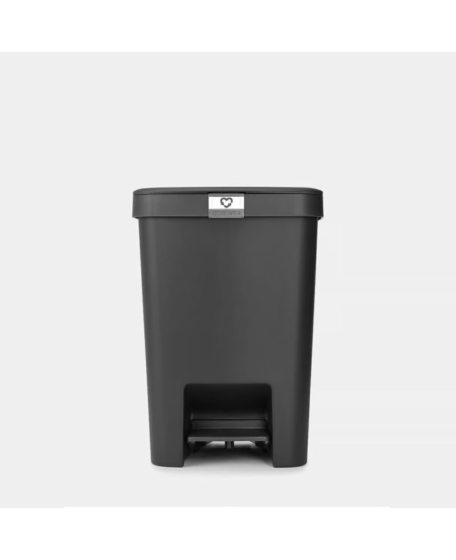 Brabantia Pattumiera a pedale StepUp 25 Lt Dark Grey