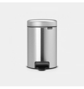 Brabantia Pattumiera a pedale NewIcon 3 Lt Matt Steel