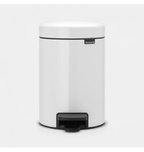 Brabantia Pattumiera a pedale NewIcon 3 Lt Bianco