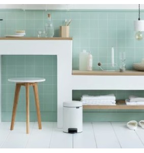 Brabantia Pattumiera a pedale NewIcon 3 Lt Bianco