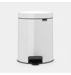 Brabantia Pattumiera a pedale NewIcon 5 Lt Bianco