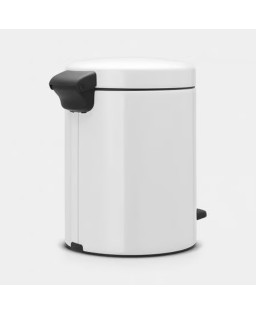 Brabantia Pattumiera a pedale NewIcon 5 Lt Bianco