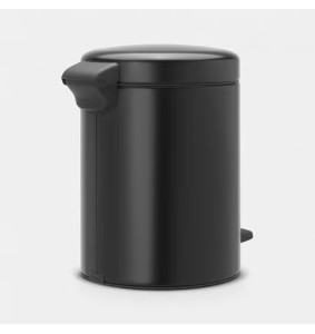Brabantia Pattumiera a pedale NewIcon 5 Lt Nero Opaco