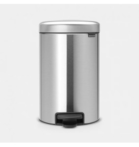 Brabantia Pattumiera a pedale NewIcon 12 Lt Matt Steel