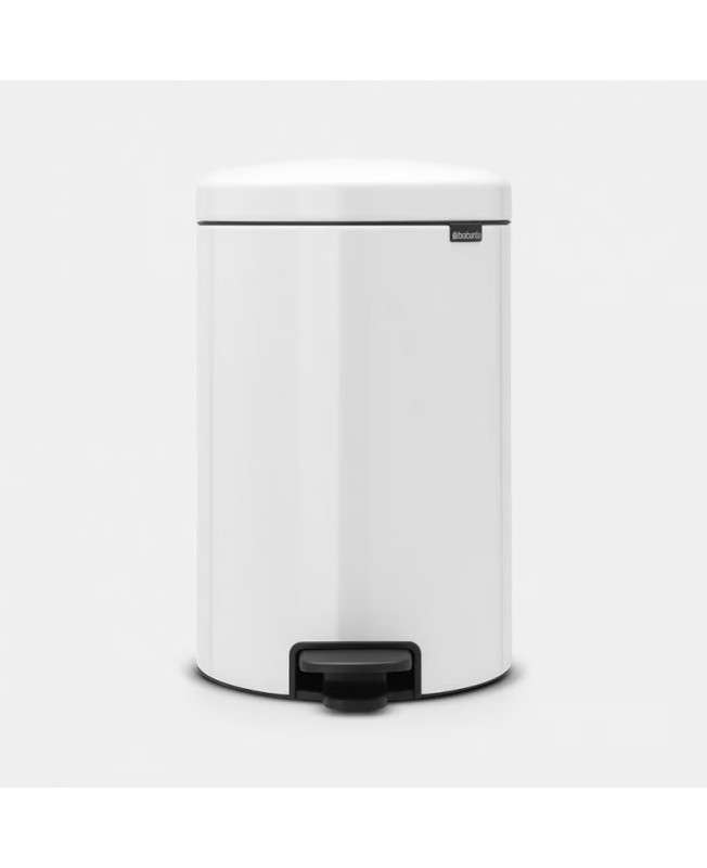 Brabantia Pattumiera a pedale NewIcon 20 Lt Bianco