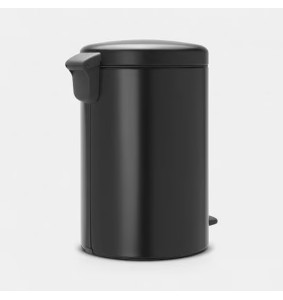 Brabantia Pattumiera a pedale NewIcon 20 Lt Nero Opaco