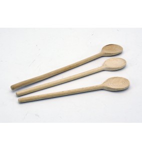Set 3 cucchiaie in legno 25-30-35cm