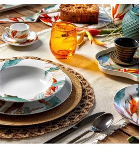 Fade vassoio quadro in porcellana 30x30 cm Alyssa