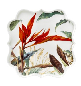 Fade vassoio quadro in porcellana 30x30 cm Alyssa