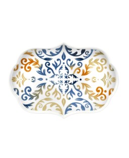 Fade vassoio ovale in porcellana 30x21cm Asia