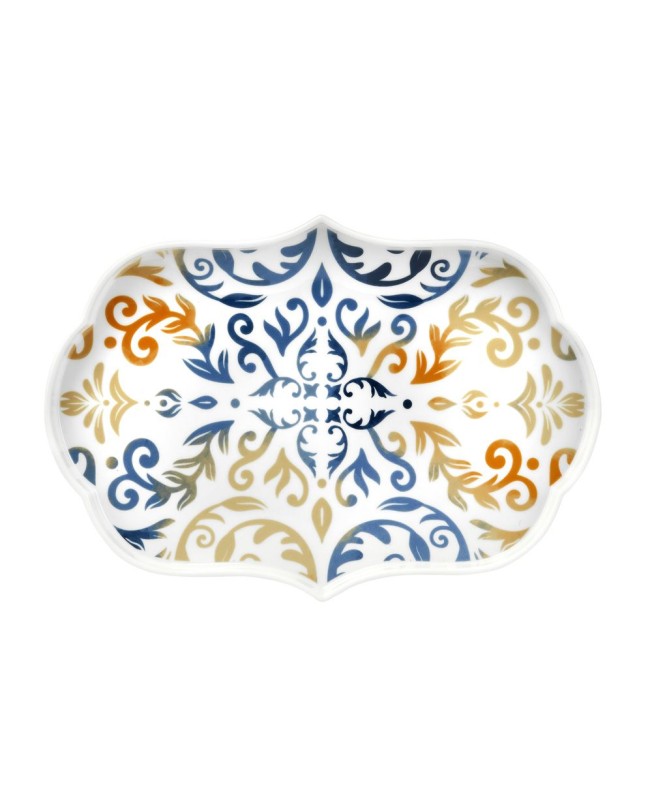 Fade vassoio ovale in porcellana 30x21cm Asia