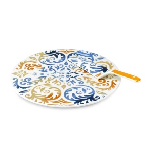 Fade piatto torta con paletta in porcellana 30cm Asia