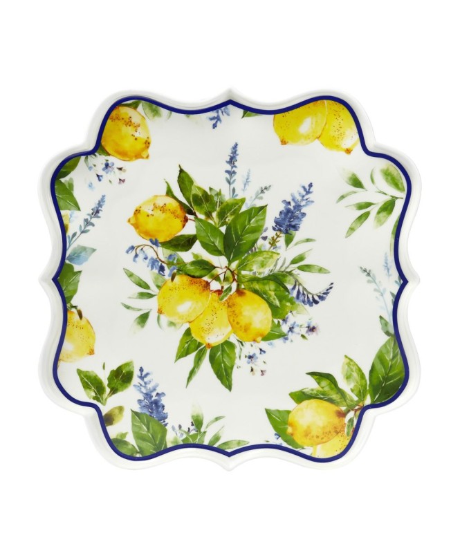 Fade vassoio quadro in porcellana 30x30m Soraya