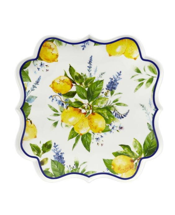 Fade vassoio quadro in porcellana 30x30m Soraya