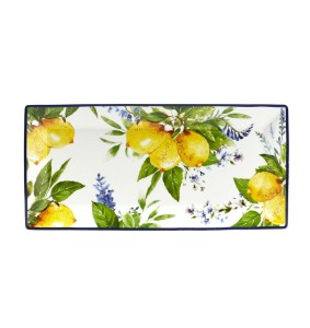 Fade vassoio rettangolare in porcellana 32x15m Soraya