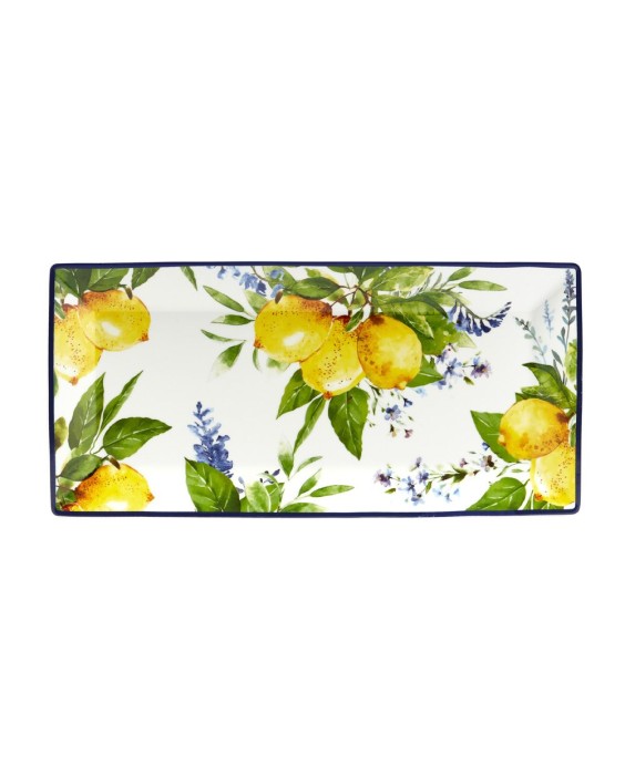 Fade vassoio rettangolare in porcellana 32x15m Soraya