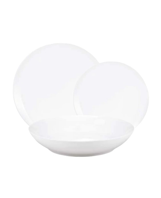 Fade servizio di piatti da 18 in porcellana Smart