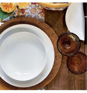 Fade servizio di piatti da 18 in porcellana Smart