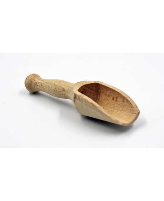 Sessolina con manico lungo in legno per caffè 10cm