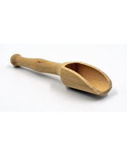 Sessolina con manico lungo in legno per caffè 13cm