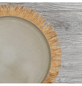 Fade servizio di piatti Biscuit Grey