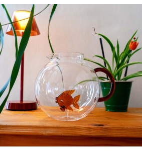 WD Lifestyle brocca in vetro Pesciolino