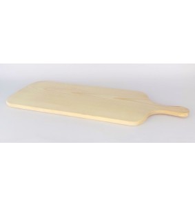 Tagliere da portata in legno con manico 24x50 cm