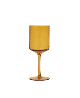 Fade set 6 calici in vetro Garda colore Ambra