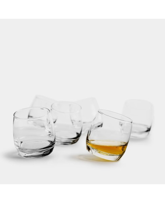 Set 6 bicchieri oscillanti da whisky Sagaform