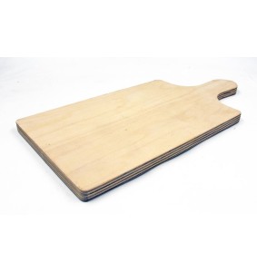 Tagliere in legno multistrato 32 cm con manico