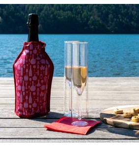 WD Lifestyle Glacette morbida raffreddabottiglie colore Vino