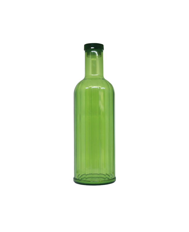 WD Lifestyle Bottiglia da 1 Lt in acrilico effetto vetro vari colori