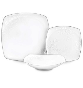 Fade Servizio di piatti 39 pezzi in porcellana Danubio