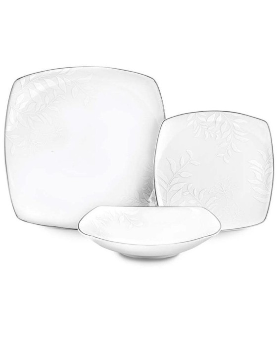 Fade Servizio di piatti 39 pezzi in porcellana Danubio