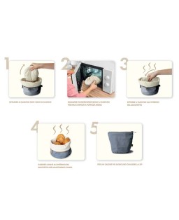 Sacchetto pane riscaldabile in cotone WD LifeStyle