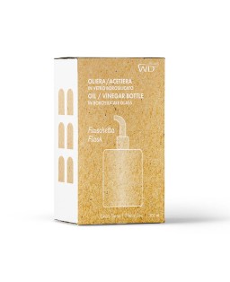 Oliera Acetiera in vetro 400 ml forma fiaschetta WD LifeStyle