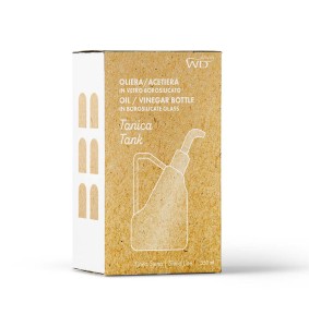 Oliera Acetiera in vetro 400 ml forma tanica WD LifeStyle