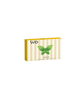 Vassoio o svuotatasche ovale 28x17 cm con decoro farfalla WD LifeStyle