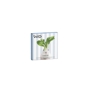 Vassoio o svuotatasche quadrato 20x20 cm con decoro coniglio WD LifeStyle