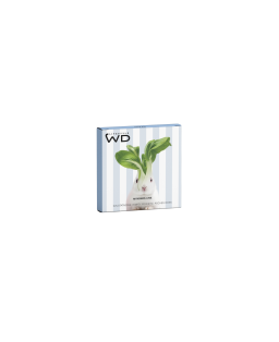 Vassoio o svuotatasche quadrato 20x20 cm con decoro coniglio WD LifeStyle