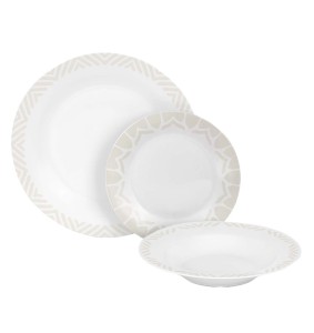 Barazzoni servizio di piatti da 18 Desert Rose