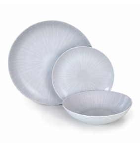 Barazzoni servizio di piatti da 18 Kobe Grigio