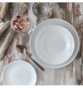 Barazzoni servizio di piatti da 18 Kobe Grigio