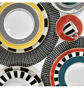 Fade servizio di piatti 18 pezzi in porcellana Royal