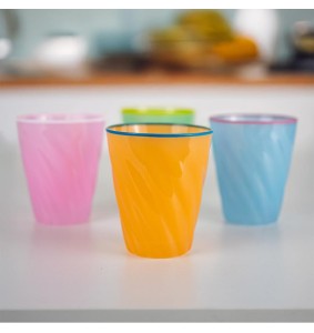 Set 4 bicchieri colorati in vetro WD Lifestyle WD820A