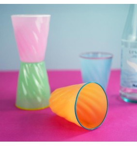 Set 4 bicchieri colorati in vetro WD Lifestyle WD820A