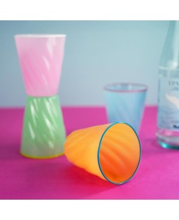 Set 4 bicchieri colorati in vetro WD Lifestyle WD820A
