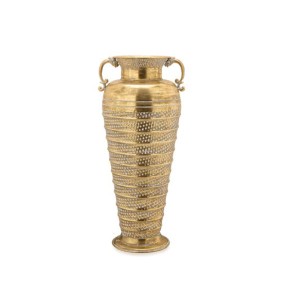Fade vaso anfora 26x58 cm in metallo dorato Nives