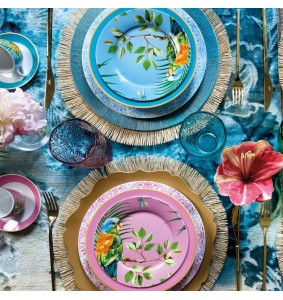 Fade servizio di piatti 12 pz colori assortiti Parrot