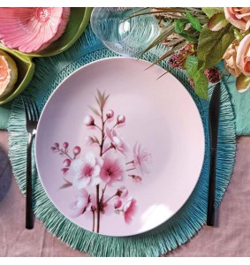 Fade servizio di piatti da 18 pz in porcellana Spring